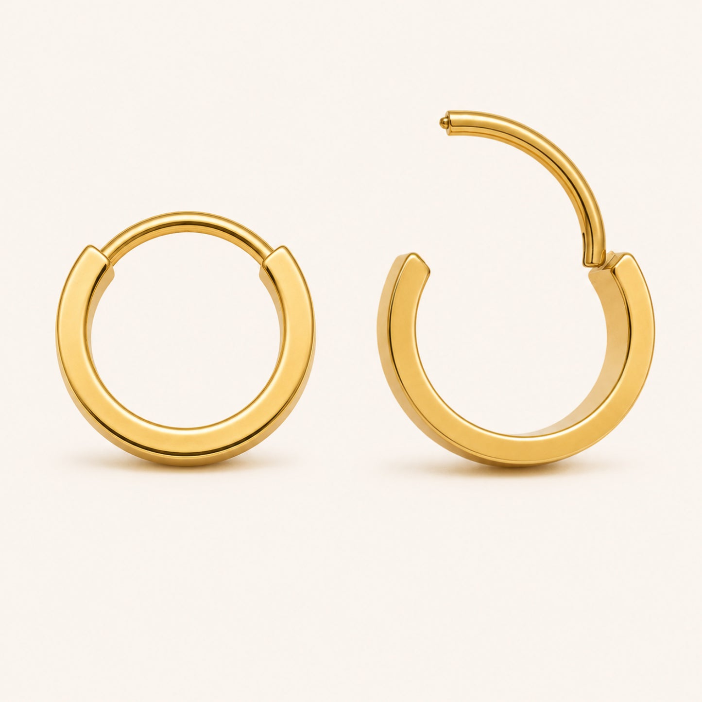 Bold Edge Hoops