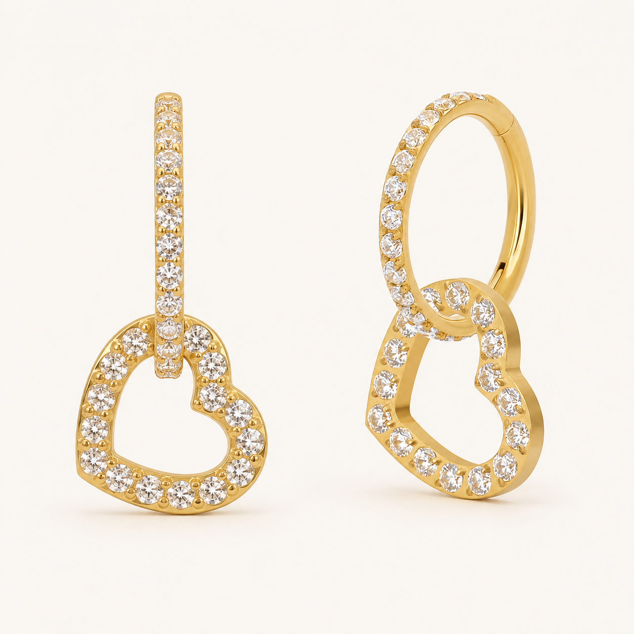 Lumi Heart Hoops