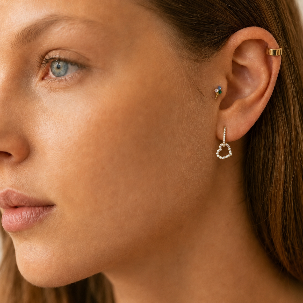 Lumi Heart Hoops