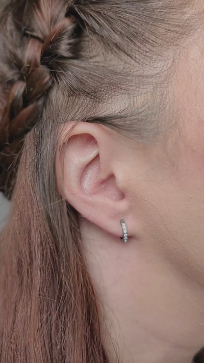 Edge Hoops Shine