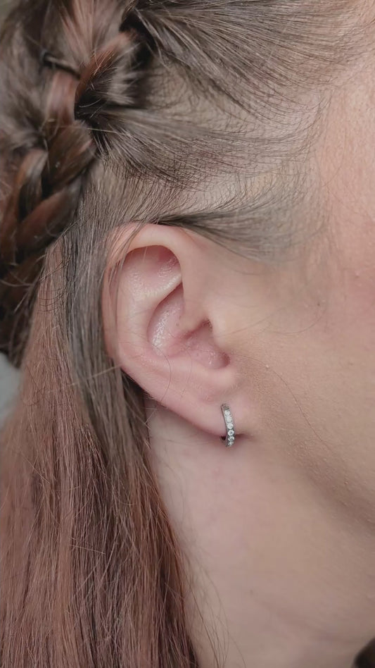 Edge Hoops Shine