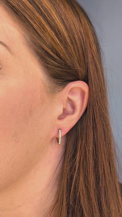 Edge Hoops Shine