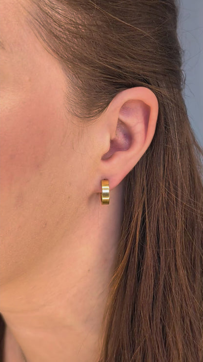 Bold Edge Hoops